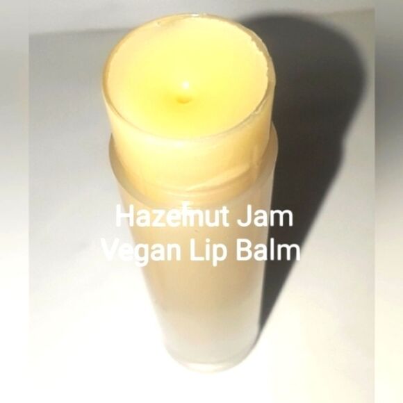 Hand CRAFTED HP🎉3for13 Hazelnut Jam Super Healing Vegan Lip Balm - Picture 1 of 7